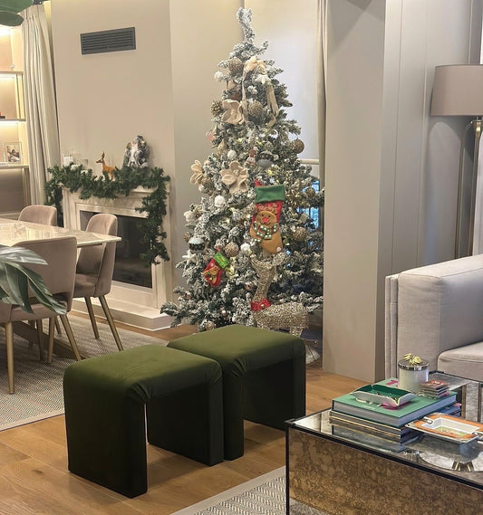 Babyface Stool Koyu Yeşil