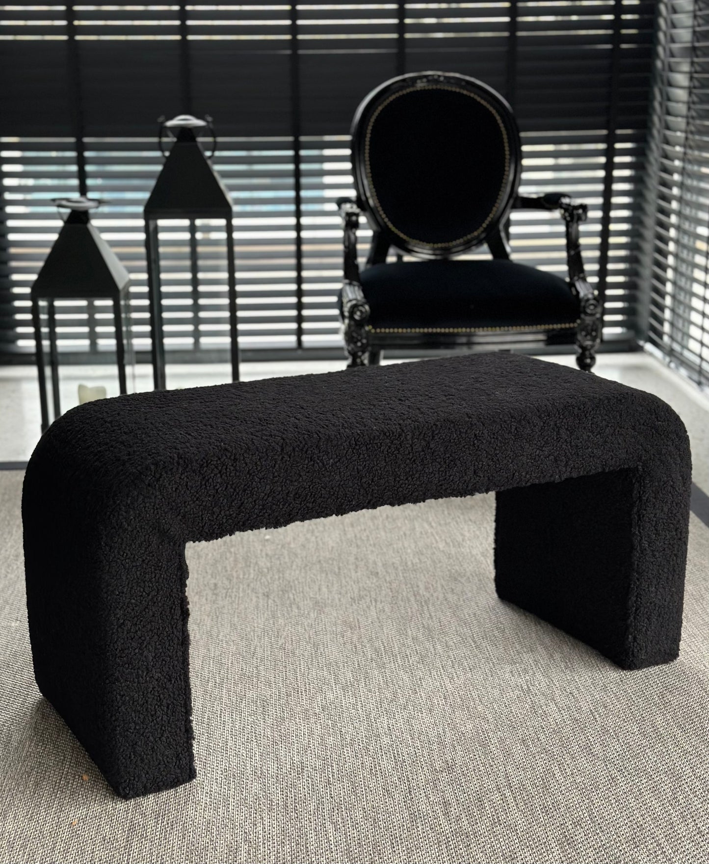Teddy Bench Siyah