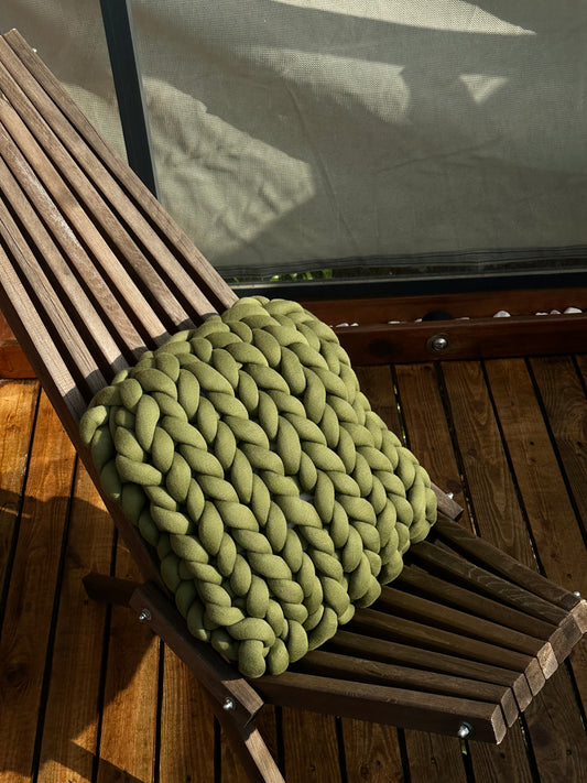 Chunky Kırlent Yeşil