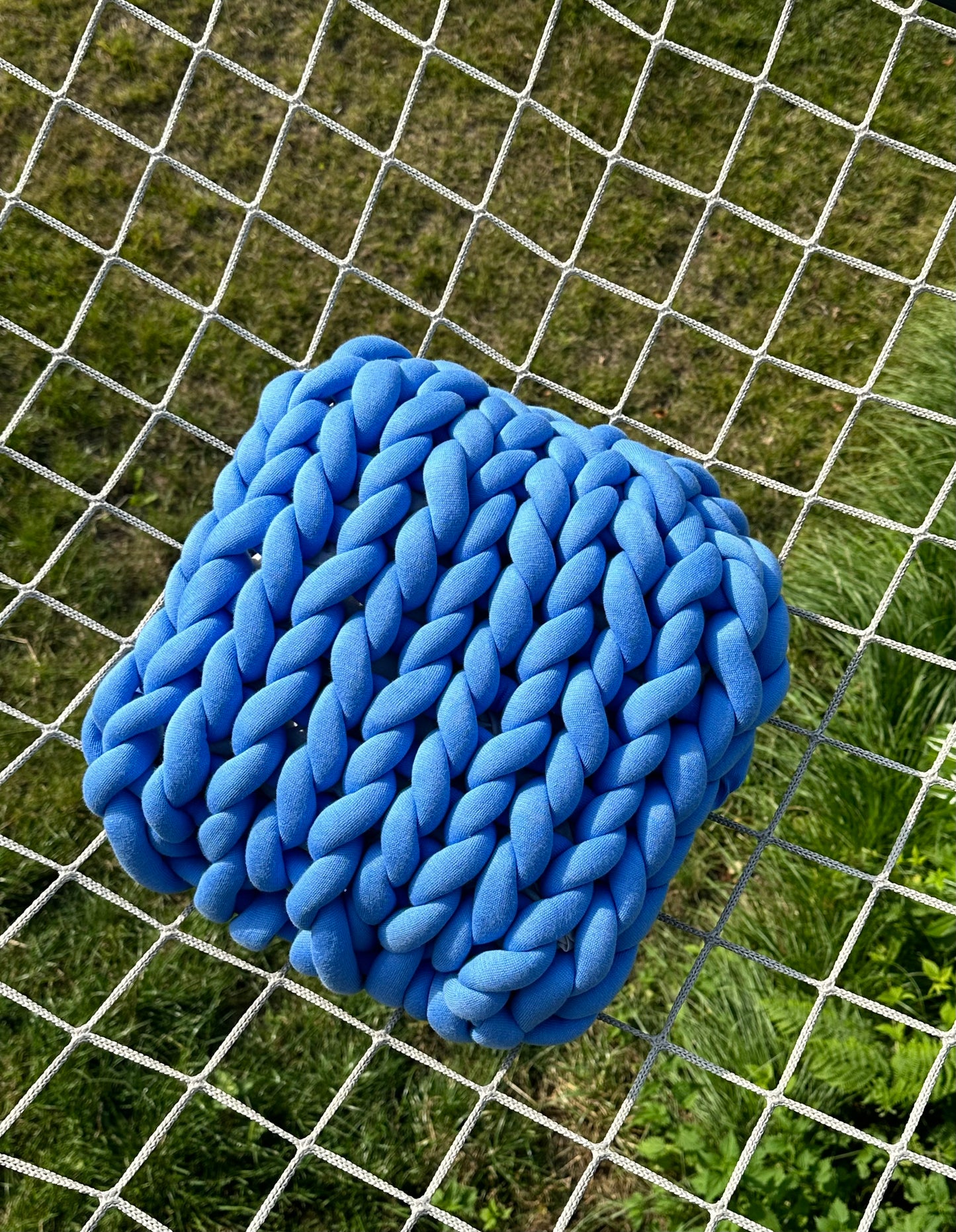 Chunky Kırlent Mavi
