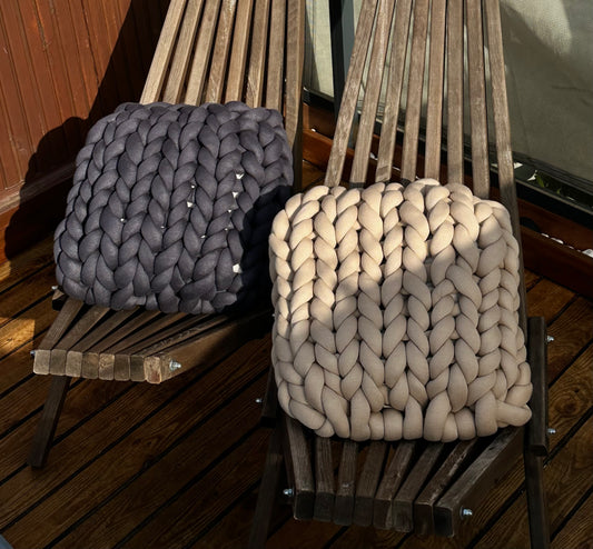 Chunky Kırlent Siyah