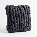 Charcoal Chunky Kırlent