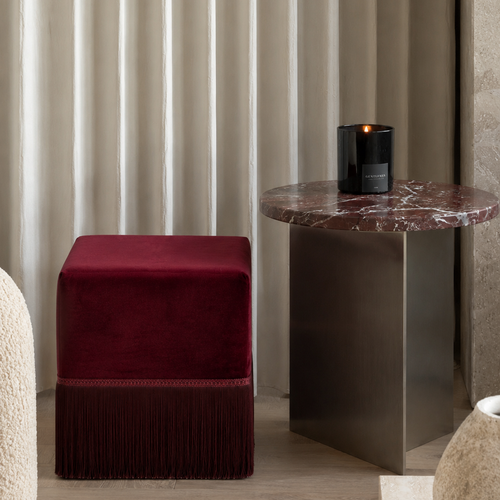 Bordeaux Tassel Stool