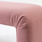 Blush Linen Bench
