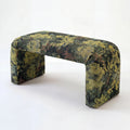 Verdant Velvet Bench