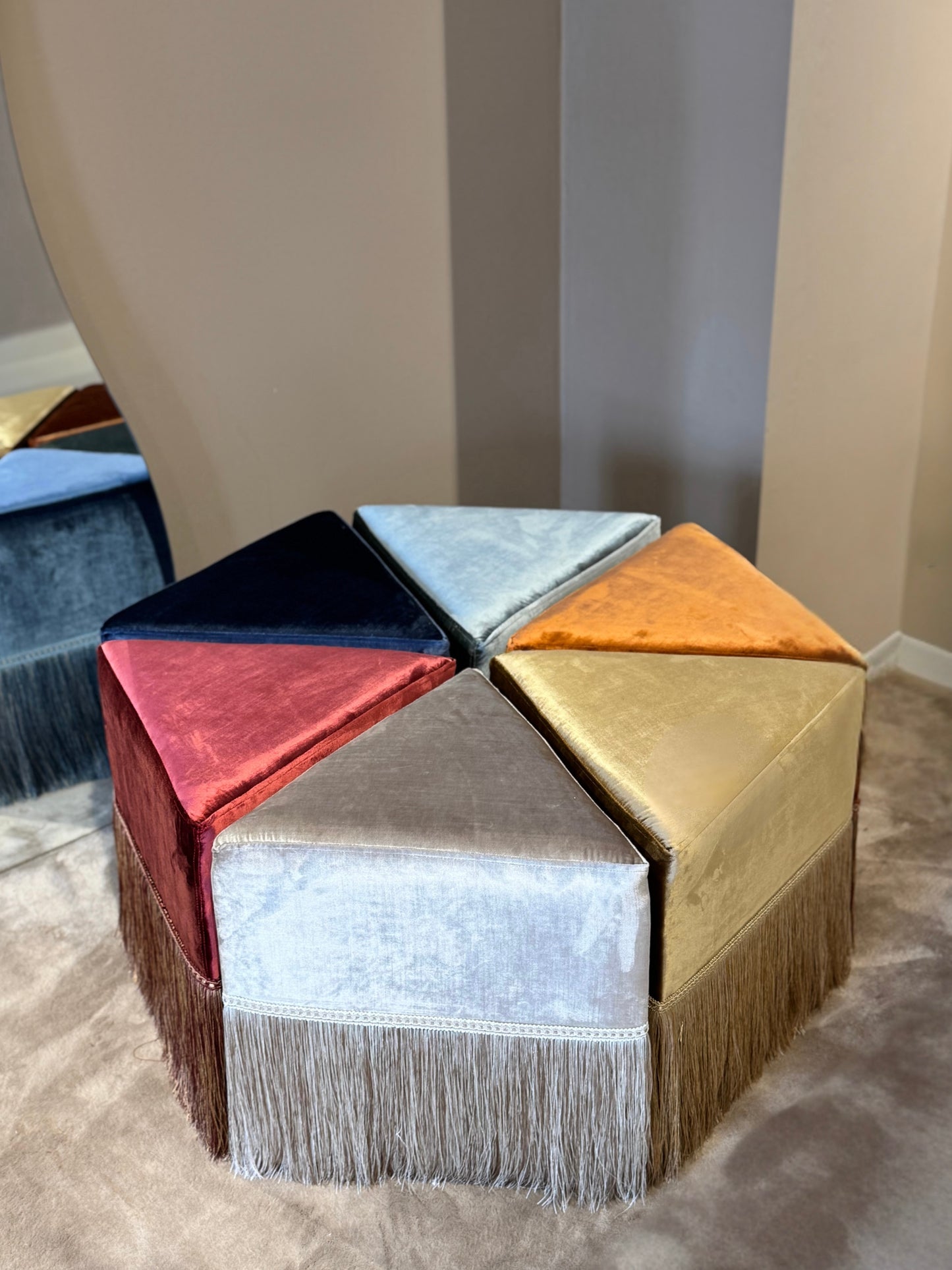 Perge 6’lı Modüler Puf