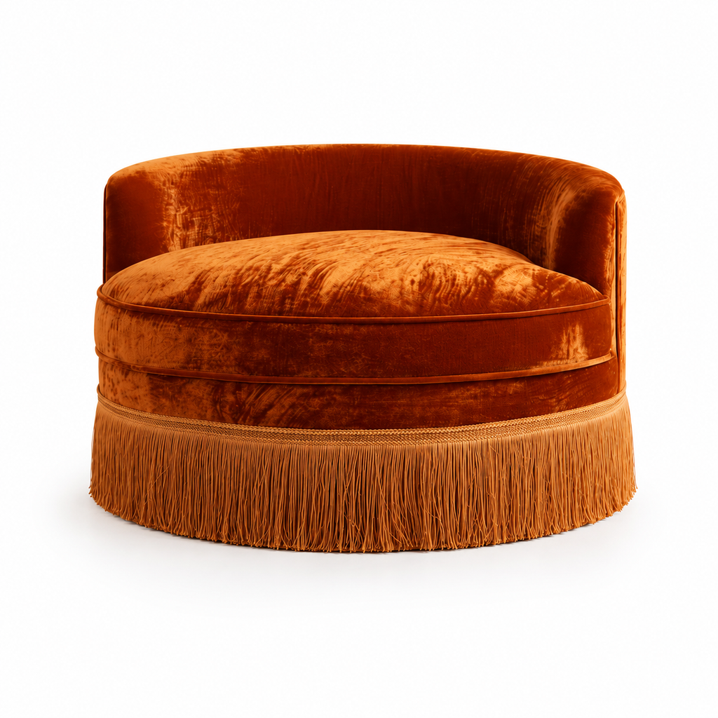Terracotta Lounge Berjer