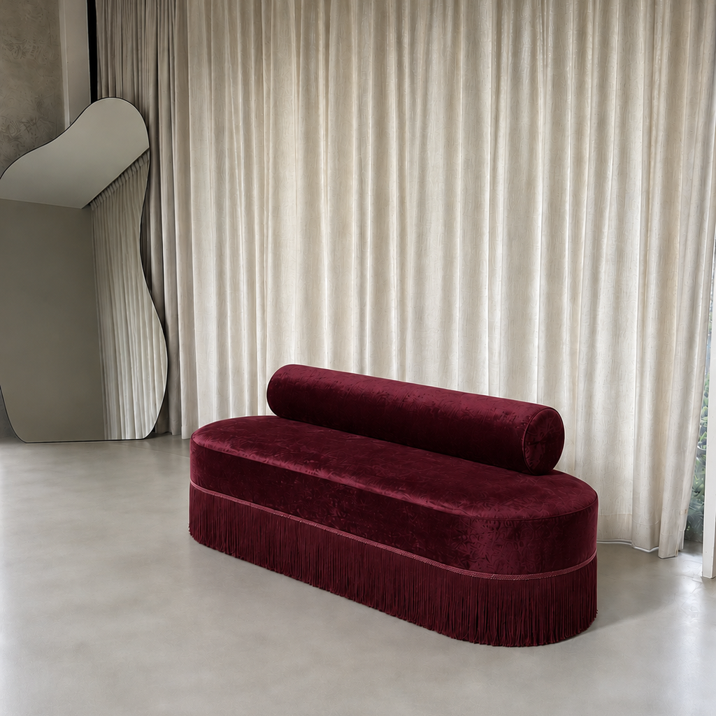 Bordeaux Tassel Koltuk