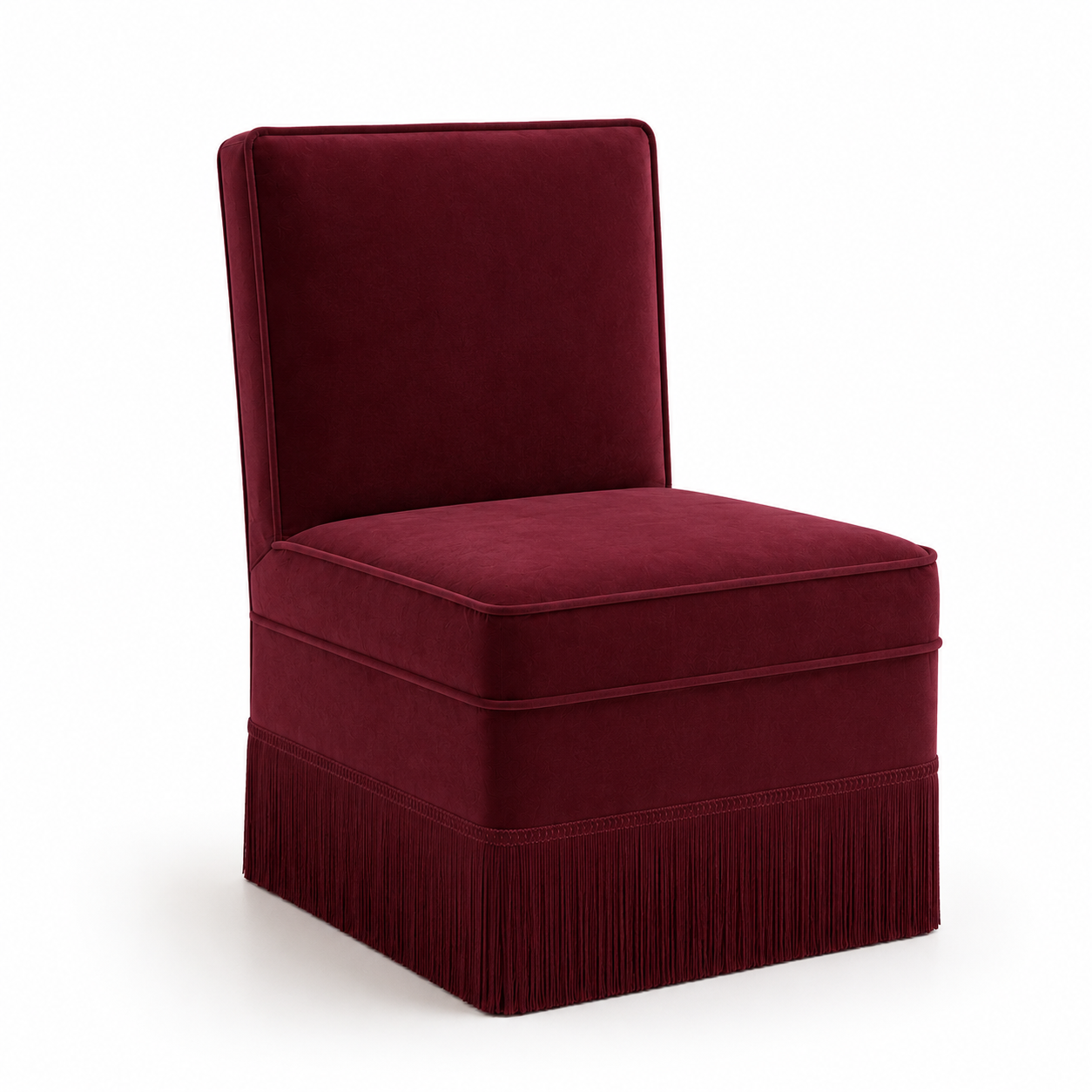 Bordeaux Tassel Sandalye