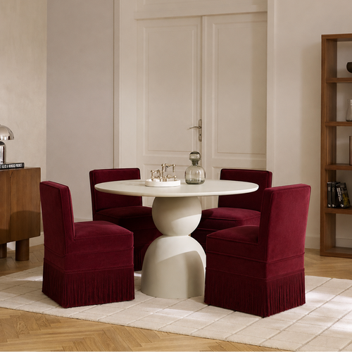 Bordeaux Tassel Sandalye