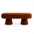 Terracotta Mushroom Bench