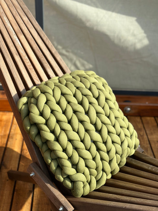 Chunky Kırlent Yeşil
