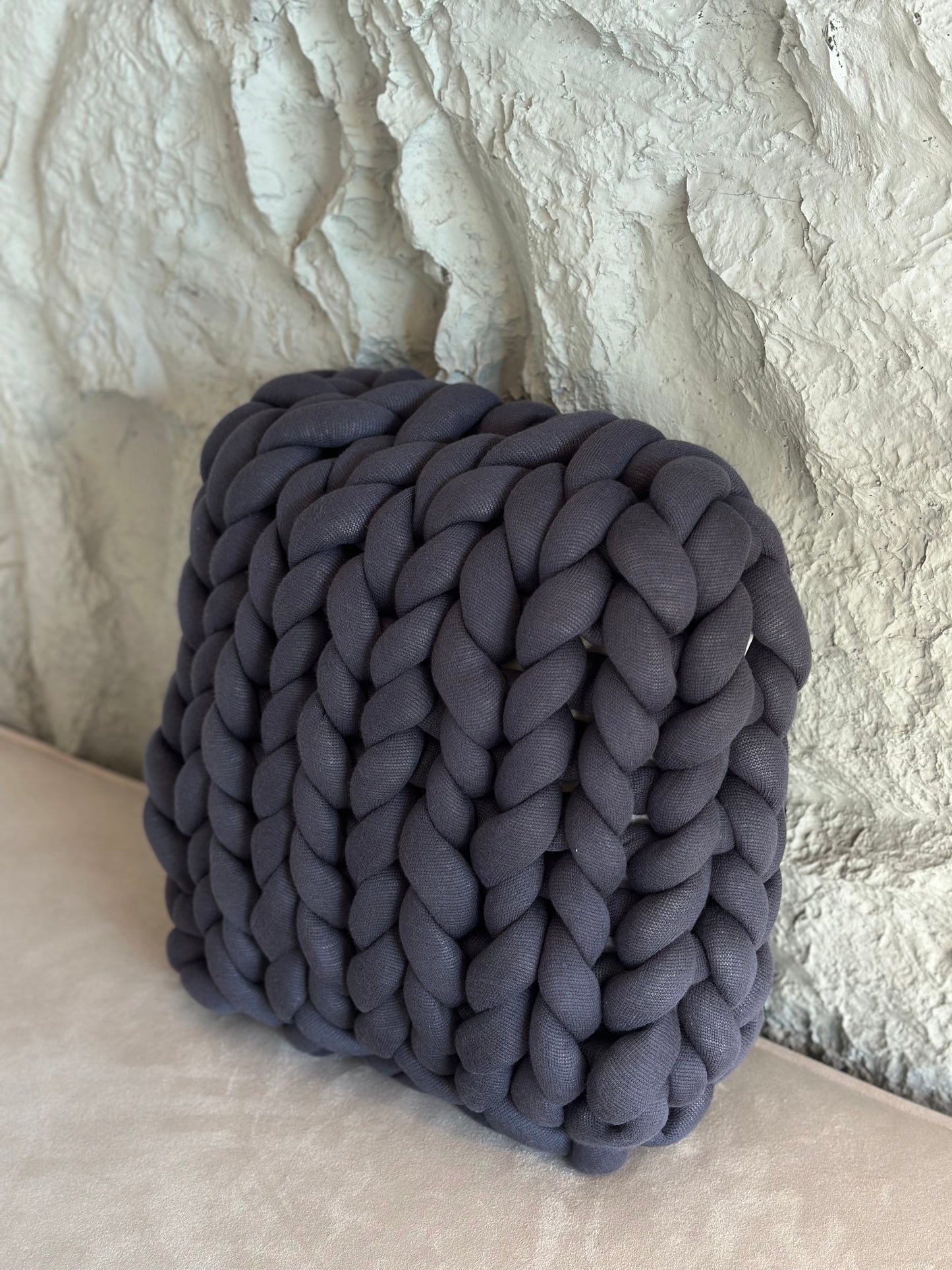Chunky Kırlent Siyah